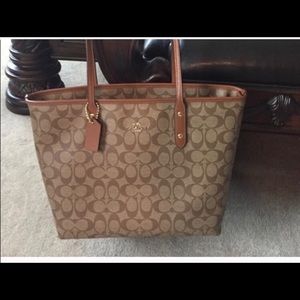 Coach tote...only used couple of times! Like new!